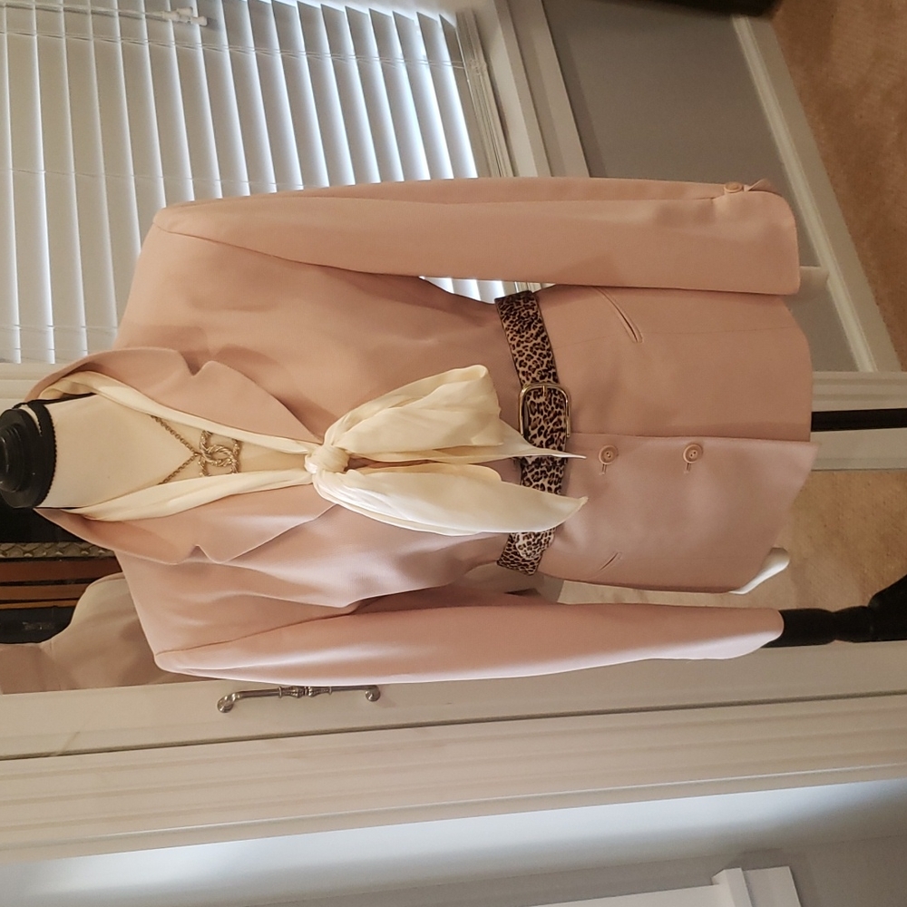 Pink Suit Jacket Size 6